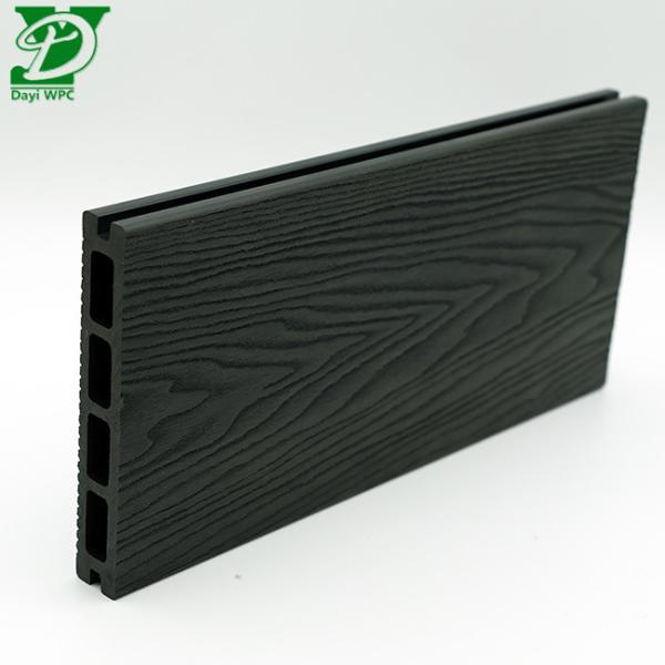 Quality Deep Embossed Durable Composite Hollow Decking for sale