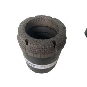 China Surface Set Natural Diamond Core Bit Set With Flat Semi Round Round Bit Crown Profiling wholesale