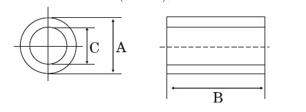 Black Nizn Toroidal EMI Ferrite Core Current Transducers