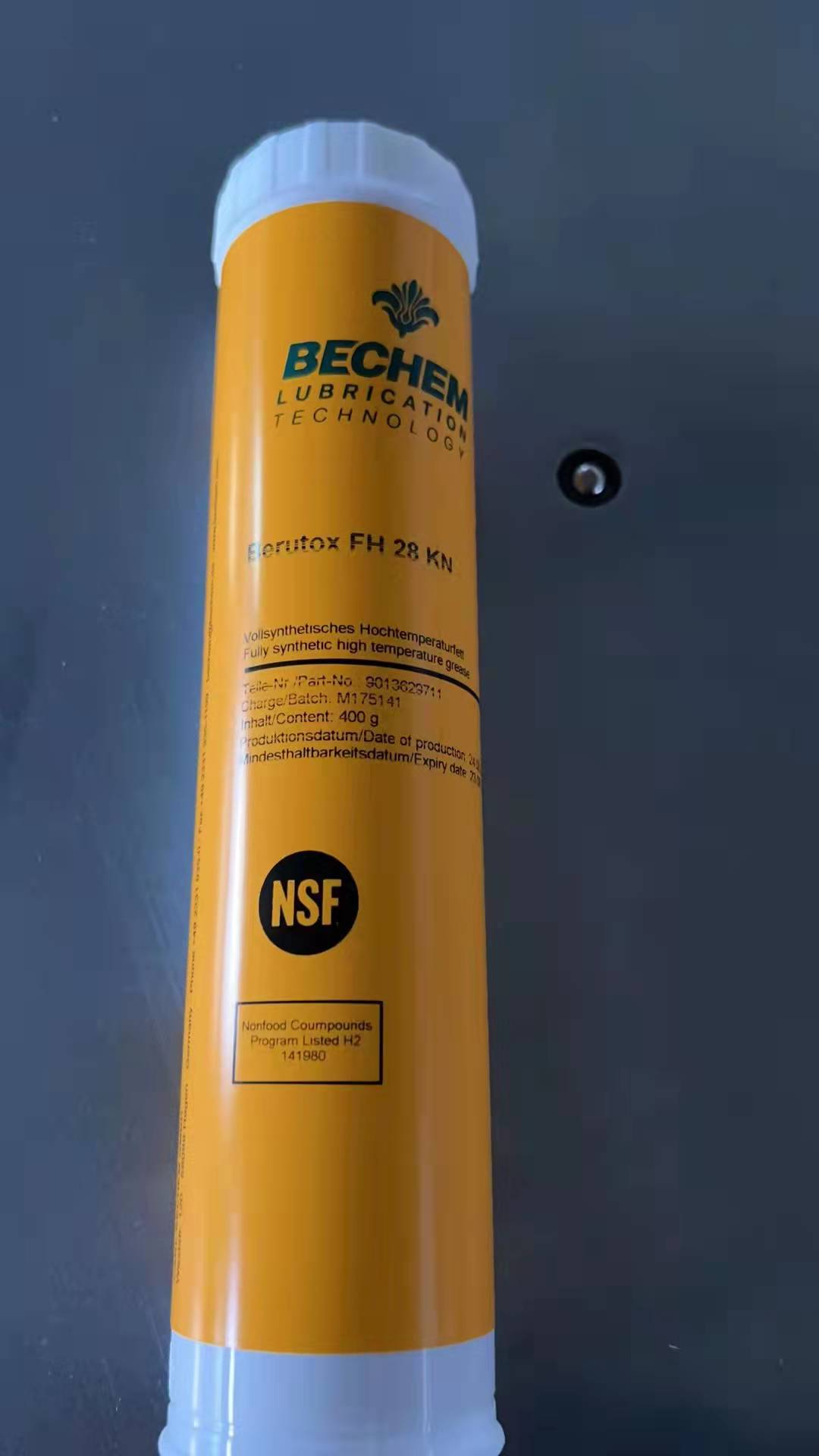 BERUTOX FH 28 KN Printing Press Bechem Lubrication Original With Low Noise Level 2 KG