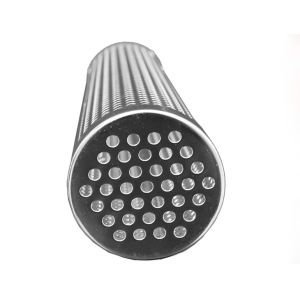 QMS Certified 0.2mm Hole 99% Wire Mesh Water Filter Perforated