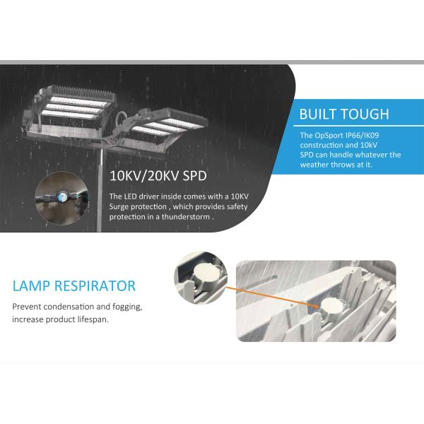 Dimmable 480W Outdoor Arena Lights , Practical Stadium Lights For Backyard