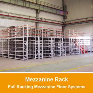 China Mezzanine Racking Full Rack Mezzanine Floor Systems Multi-Tier Racking Warehouse Storag Supermarket Rack Systems wholesale