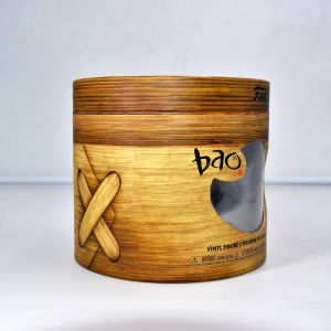 Food Tea Chocolate Printed Paper Cylinder Container With Window