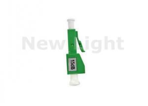 LC Fiber Optic Attenuator Female To Male 15 dB Attenuator For Telecommunication Systems