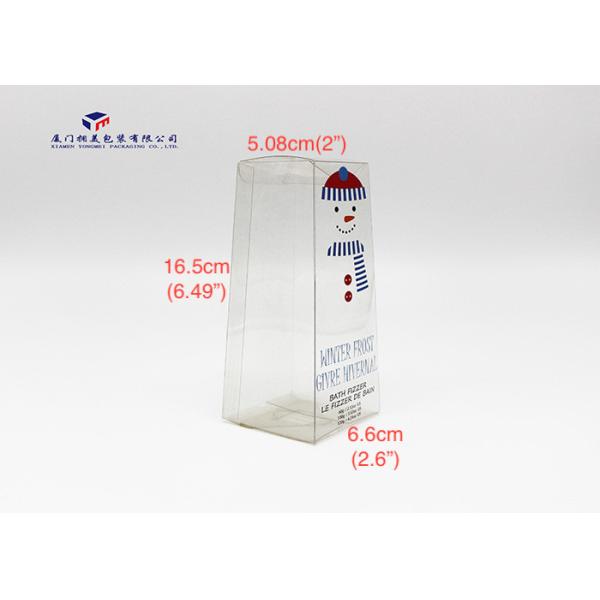 Gifts / Candies Hard Plastic Box Packaging Trapezoid Shape 16.5cm Box Height