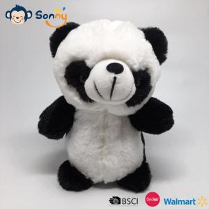 China EN71 Stuffed Animal Talking Back Panda Plush With 100% PP Cotton Inside on sale