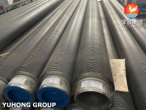 ASTM A312 TP304 HF Welding Fin Tubes With SS304 Fins Tubos Aletados