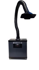 Microcomputer Chip Control 80W Mobile Fume Extraction Machine