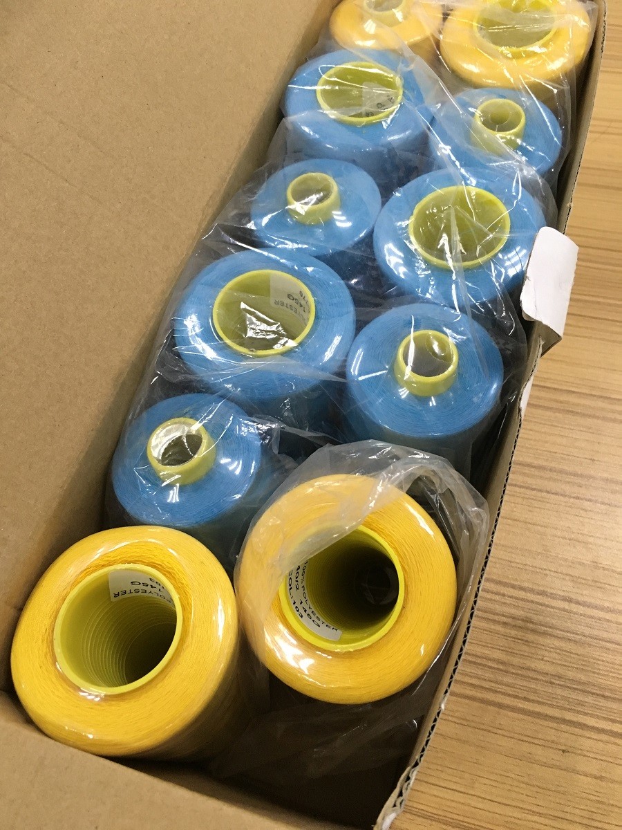 100% Polyester Dacron Sewing Thread 30/2 Knitting Cloth Suits