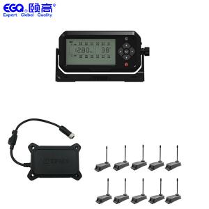 China Internal Binding Type Ten Tire Truck Wireless TPMS System on sale