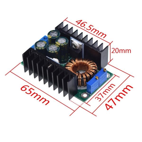 300W 9A DC DC Step Down Module 5-40V to 1.2-35V Adjustable Buck Converter Board Power Supply Module