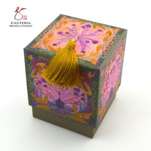 Candle Packaging Box With Tassel Lid