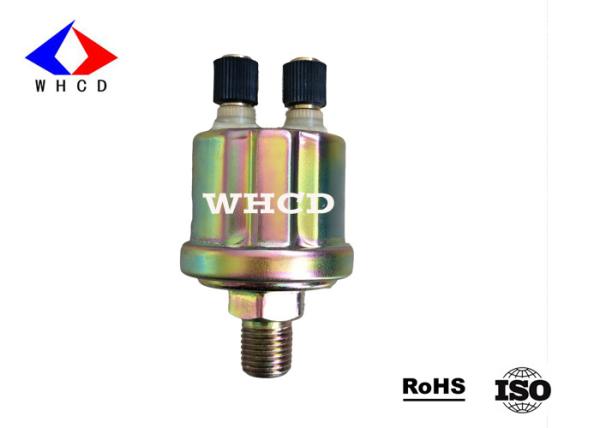 Quality Color Zinc Plated Two Connector IP66 Generator Oil Pressure Sensor for sale