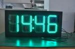 Outdoor 12 Inches LED Time and Temperature Display Panel for 8"-72" Digit Height