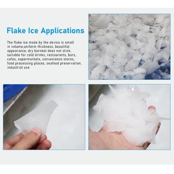 5ton Freshwater Flake Ice Machine 50Hz 3 Phase Ice Flake Making Machine