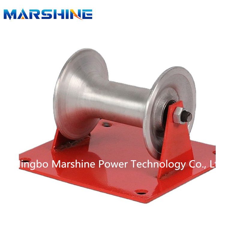 Cast Aluminum Support Cable Ground Roller