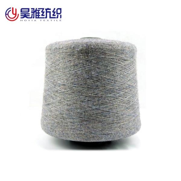 48NM Viscose PBT Nylon Core Spun Yarn Menlagen Soft Touching Cashmere Like