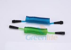 China Children Retractable Custom Coiled Cable Plastic Wire Spring Coiled Leash wholesale