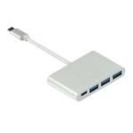 4 In 1 Data Transfer 5 Gbps Macbook Pro Usb C Adapter Hub