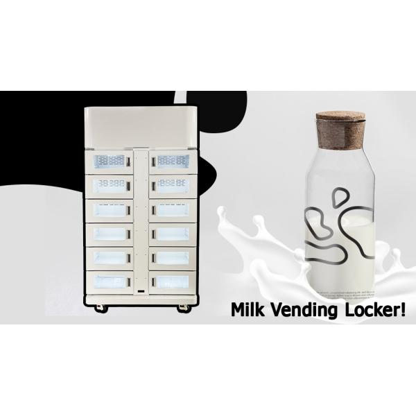 Locker Smart Vending Machine Packed Food Milk Vending Machine With Lockers