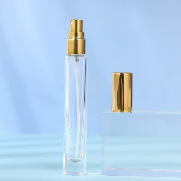 Cylindrical 10Ml Perfume Spray Bottle Filling Sub Bottle Portable