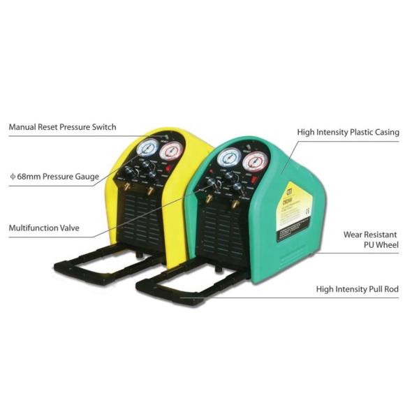 R22 Oil Less Refrigerant Reclaim Machine With ISO Certification