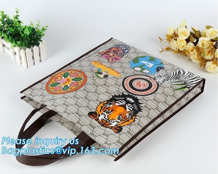 custom pp laminated non woven bags china pp woven bag hot sale in alibaba china, customized logo ready-made non woven ba