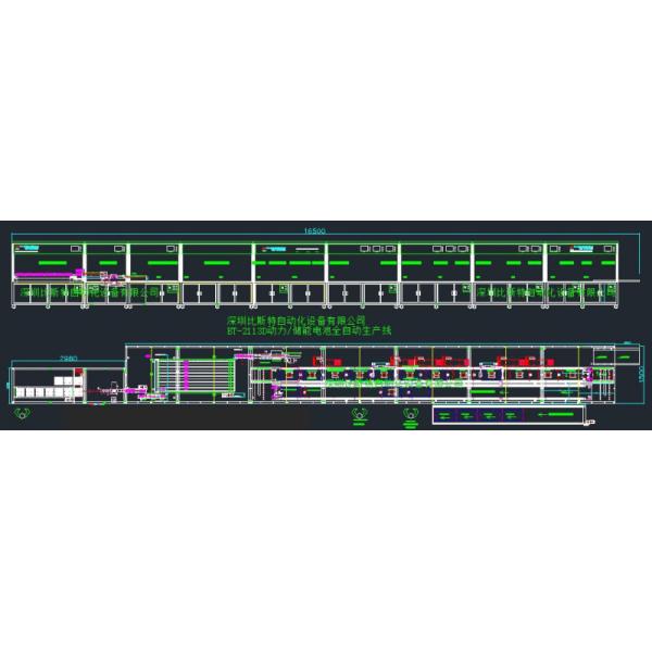 16KW Cylindrical 18650 / 32700 Battery Pack Production Line