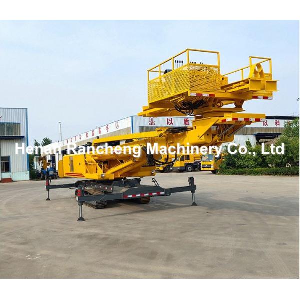 50m Drill Depth Multi Purpose Hydraulic Crawler Drill Machine 130KW For Slope Protection