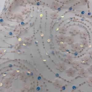 Patterns Sparkle Sequence Embroidery Fabric M13-028