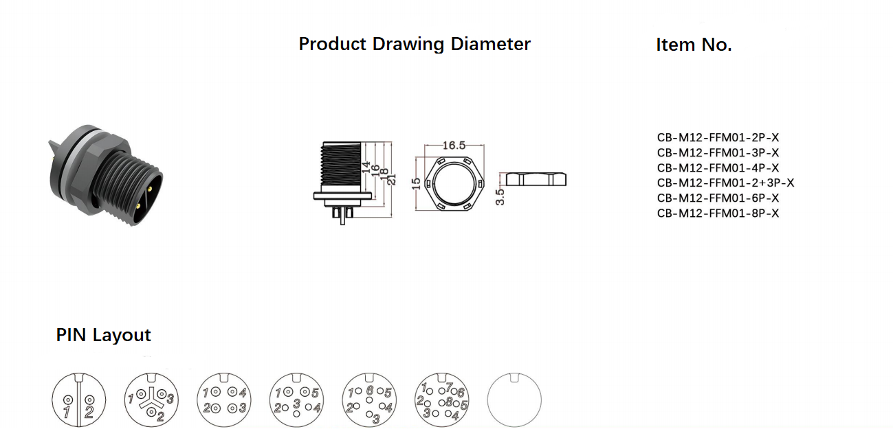 male female connector