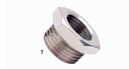 1/8" - 1/2" Branch Tee Pneumatic Pipe Fittings , 2.5Mpa Pipe Joint Connectors