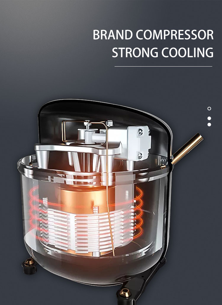 100kg/24h Air Cooled Cube Ice Making Machine With Digital Control Bar Counter Ice Maker
