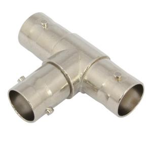 China RG59 Adaptor BNC Female to BNC Double Female Splitter CCTV Coaxial Connector on sale