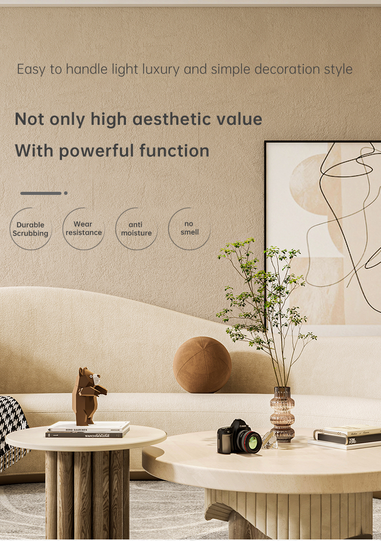 Advantage VOC Free French A Certified Polished Concrete Wall Paint for Modern Spaces