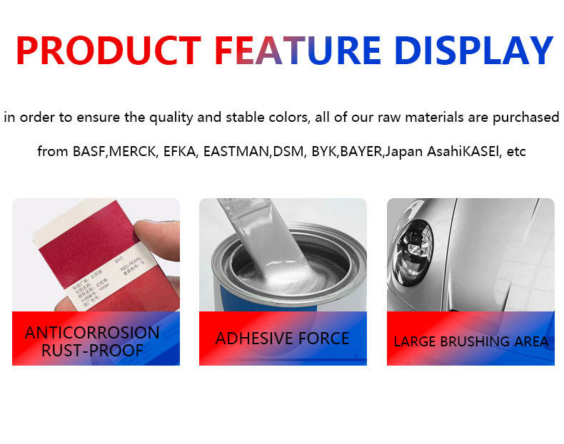Acrylic 4L White Pearl Paint 1K Automotive Varnish Mixing System Machine Color Coating