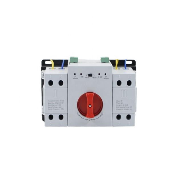 Quality MCB type high quality Dual Power Automatic changeover switch for sale