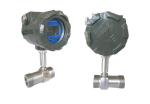 No Display Impeller Turbine Flow Meter 12VDC Power Supply Easy Usage
