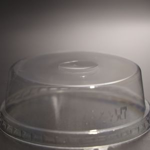 China Disposable Plastic Cup Lid Dome Lid For Takeaway Cups wholesale