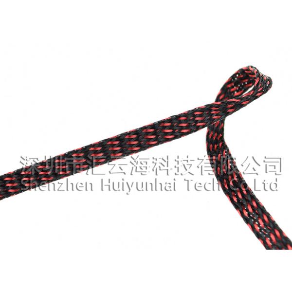 Expandable High Temperature Wire Sleeve , UV Resistant Expandable Wire Sleeving