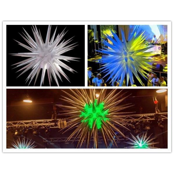 Thorn Inflatable Star with LED Light for Party and Club Decoration