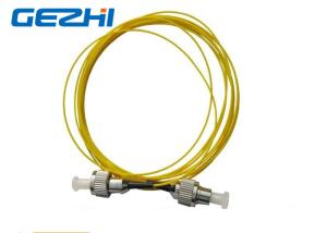 China FC - FC Simplex Fiber Optic Patch Cord 3.0mm , ODF FC / UPC Patch Cord SM LSZH wholesale