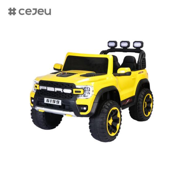 Kintex Electric Powered Ride on Toys, Battery-Operated Ride on Jeep, Remote Control, Led Lights, Bluetooth Music,12v