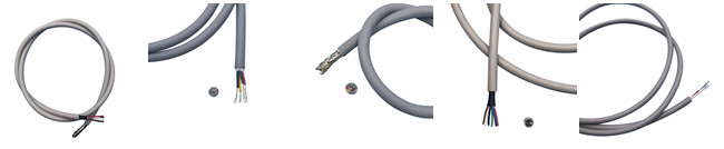 1.0mm 1.25mm Medical Cable Assemblies Connector Compatible With LEMO Connector