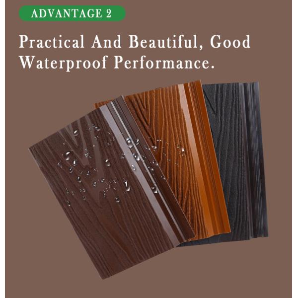 Exterior WPC Wall Panel for Indoor/Outdoor Decoration in Hotel Office and Shopping Mall