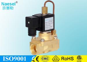 Fluid control High Pressure Solenoid Valve Normal Open 3 / 8 BSPP NPT 5 MPA 725PSI