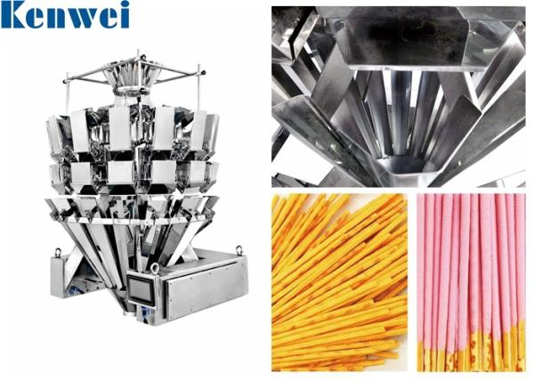 Quality 7in Touch Screen Multihead Weighing Packaging Machine Stick Shaped for sale