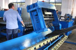 30 kw Motor Corrugated Sheet Roll Forming Machine With Non - stop Tracking Punching
