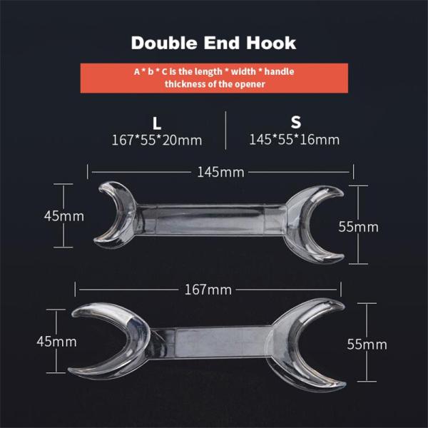 Autoclavable Dental Materials Mouth Opener C Shape Dental Lip Teeth Whitening Cheek Retractor